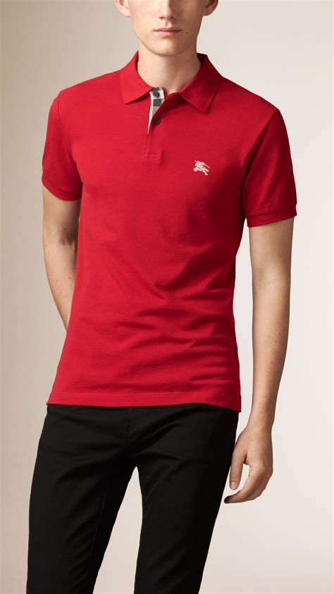 burberry polo shirt men's.